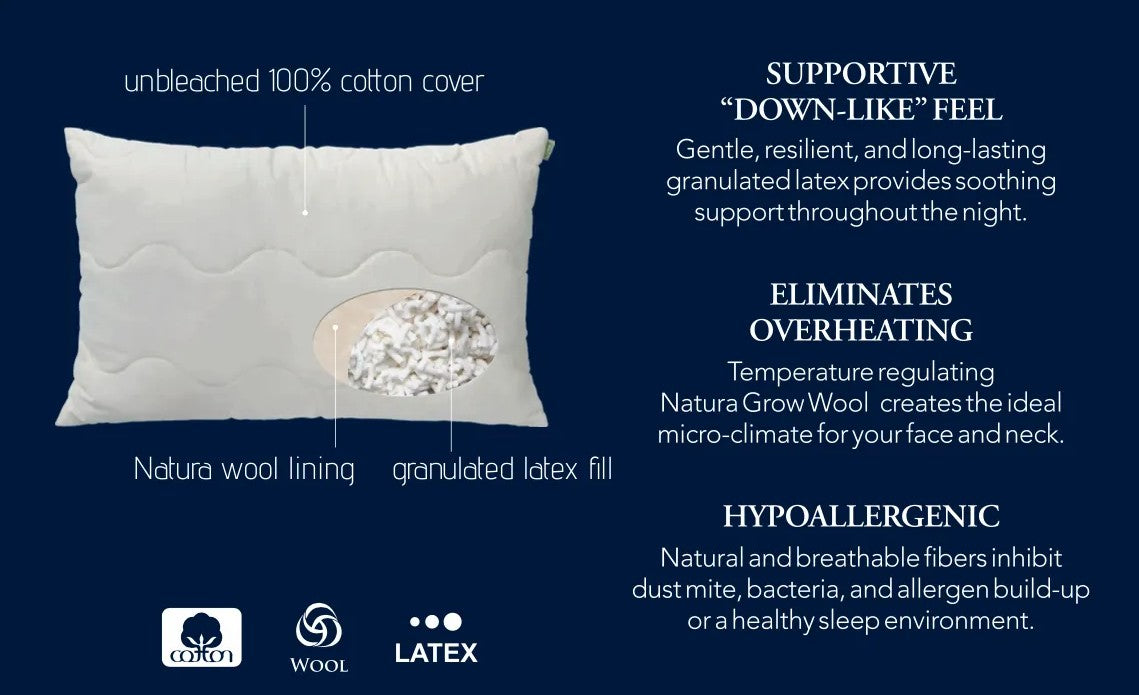 Natura Dream Pillow Product Features and Benefits