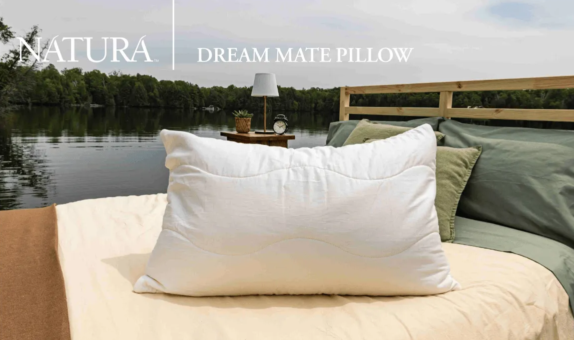 Natura Dream Mate Latex Pillow Lifestyle