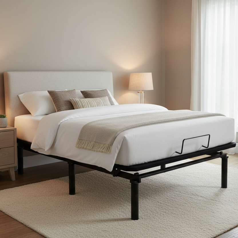 Contour Adjustable Base with Headboard