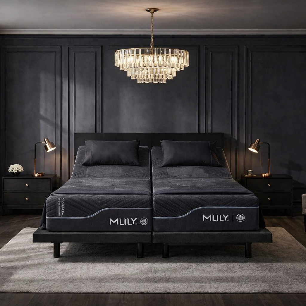 MLILY Midnight Ice Adjustable Bed Package.