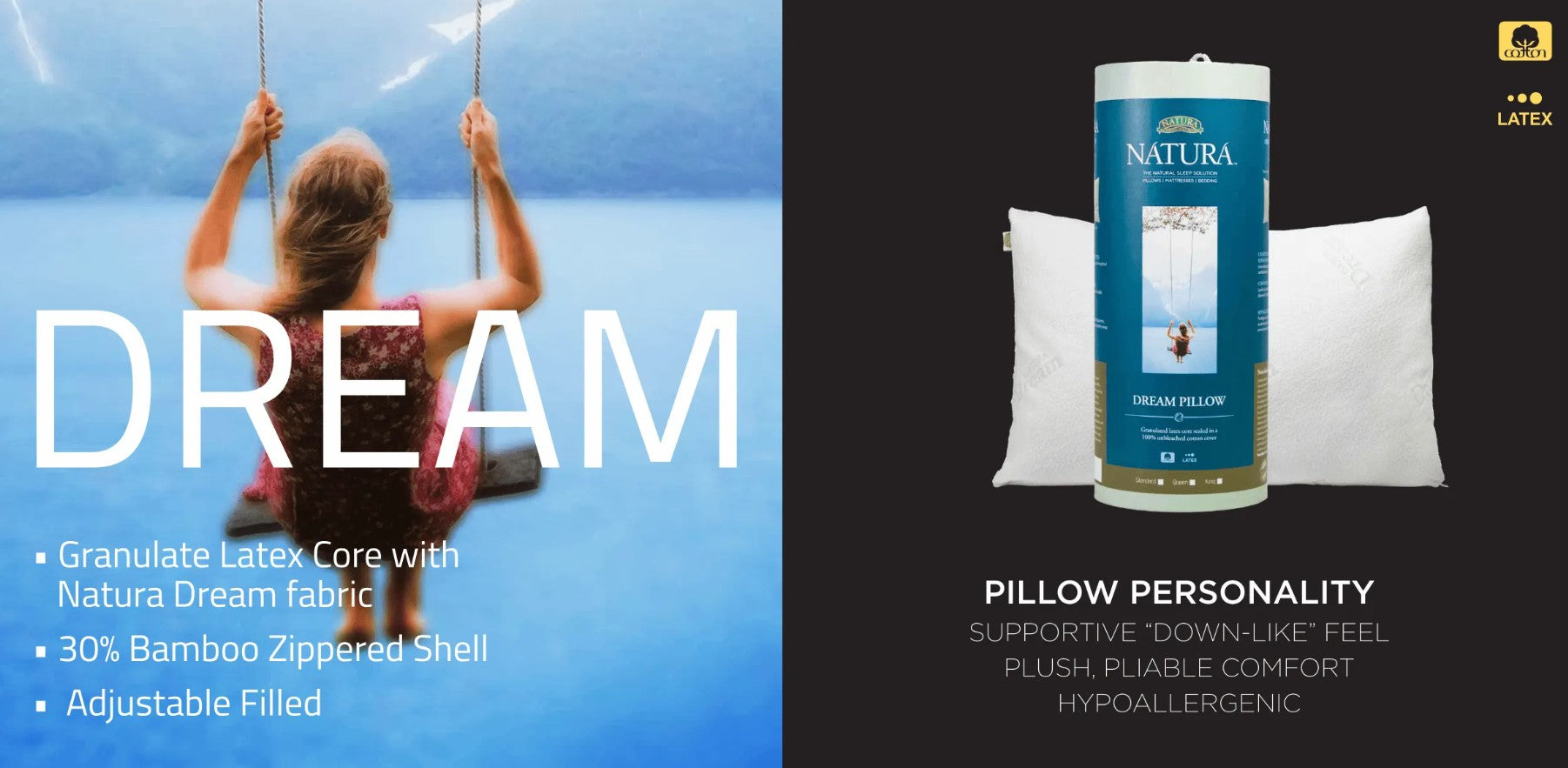 Natura Dream Mate Pillow Banner