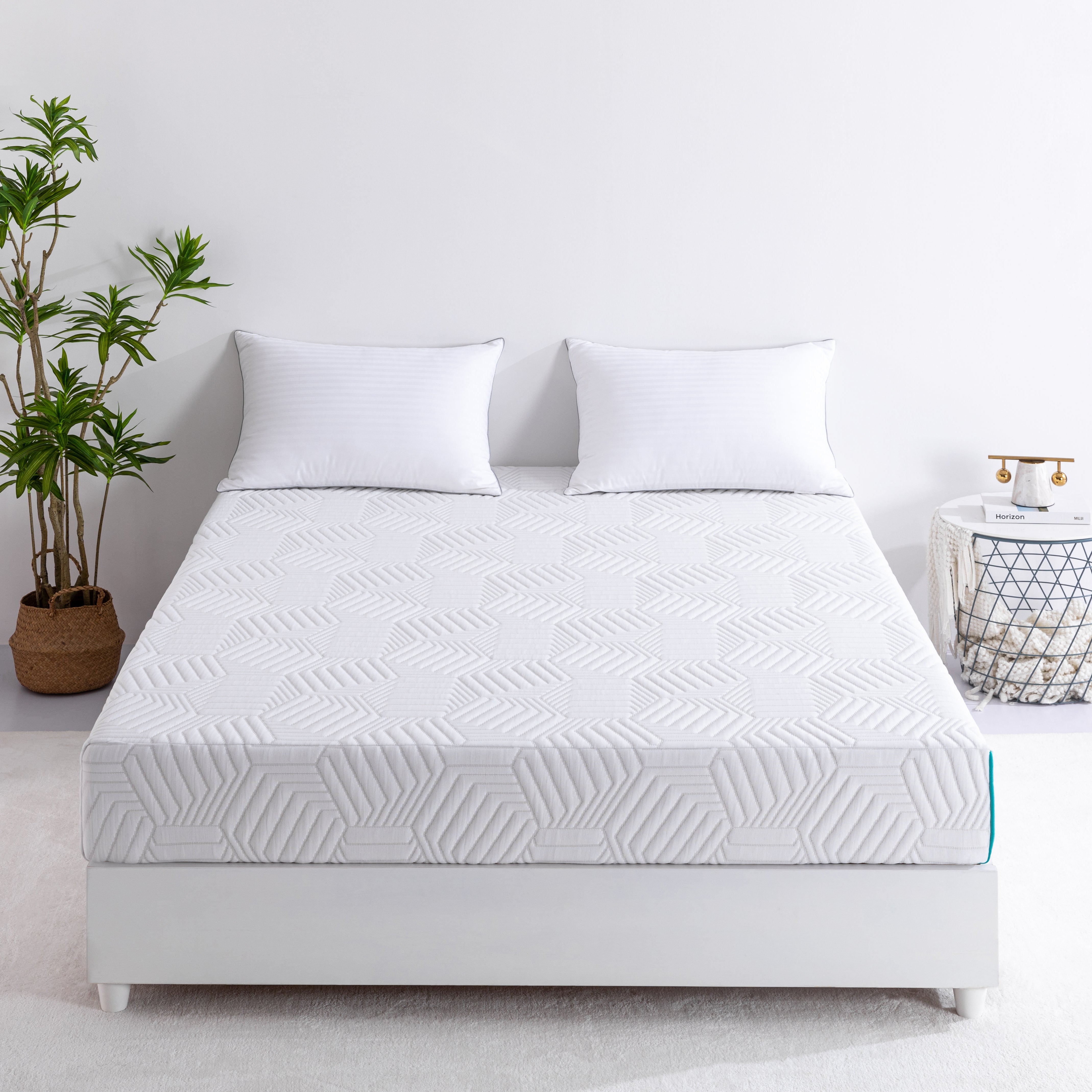 Essentials Gel Memory Foam Mattress 8" by The Bed and Base Company.