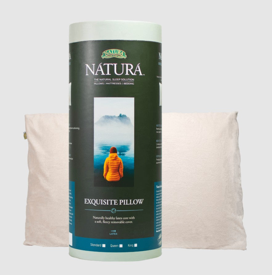 Natura Equisite Pillow - Solid Talalay Laetx Core