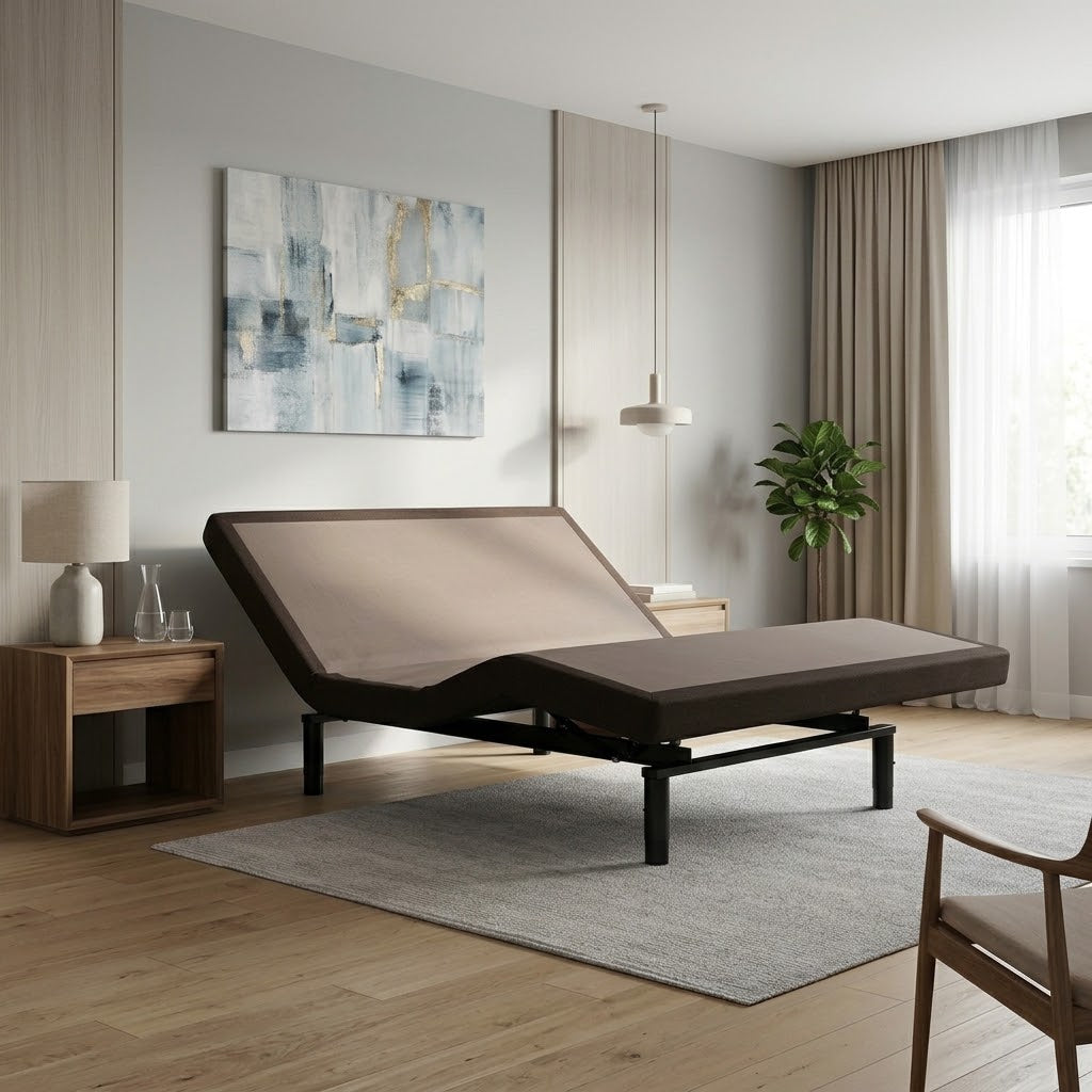 Leggett & Platt HF S-Cape 2.0 Adjustable Bed at the Bed and Base Co in Canada.
