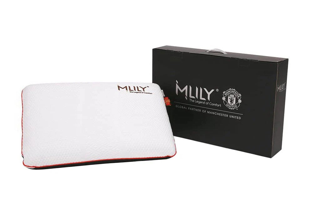 Manchester United Classic Pillow with Charcoal Memory Foam