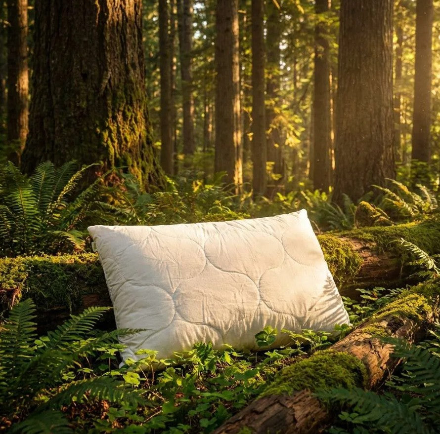 Natura Organic Latex Pillow - All Natural Talalay Latex Core.