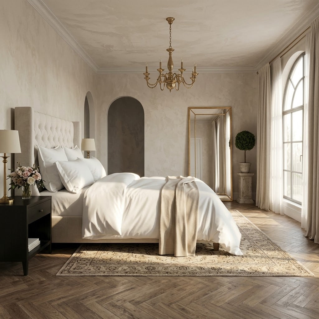 Cuddle Down Renaissance Egyptian Cotton Sateen Sheet Sets.